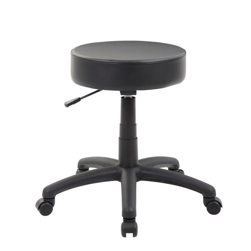 Ebern Designs Diahna Height Adjustable Lab Stool with Caster & Reviews